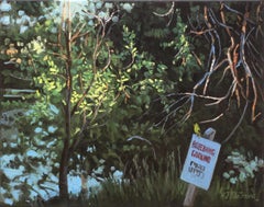 «Refugio junto al mar», pintura al óleo