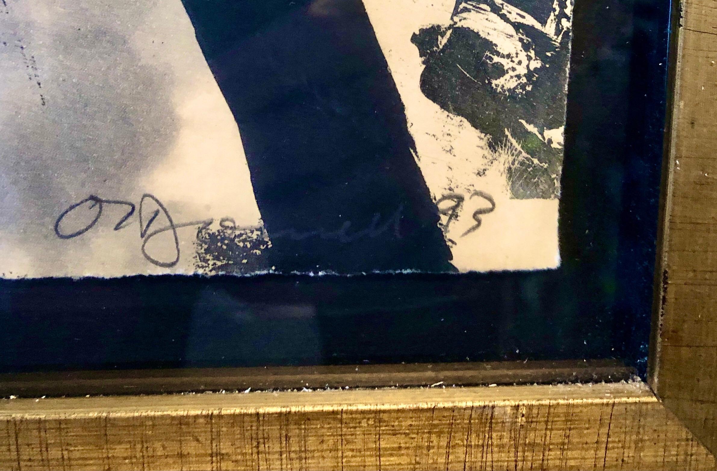 Lacuna, Abstract Expressionist Color Etching from Graphicstudio, Hugh O'Donnell For Sale 2