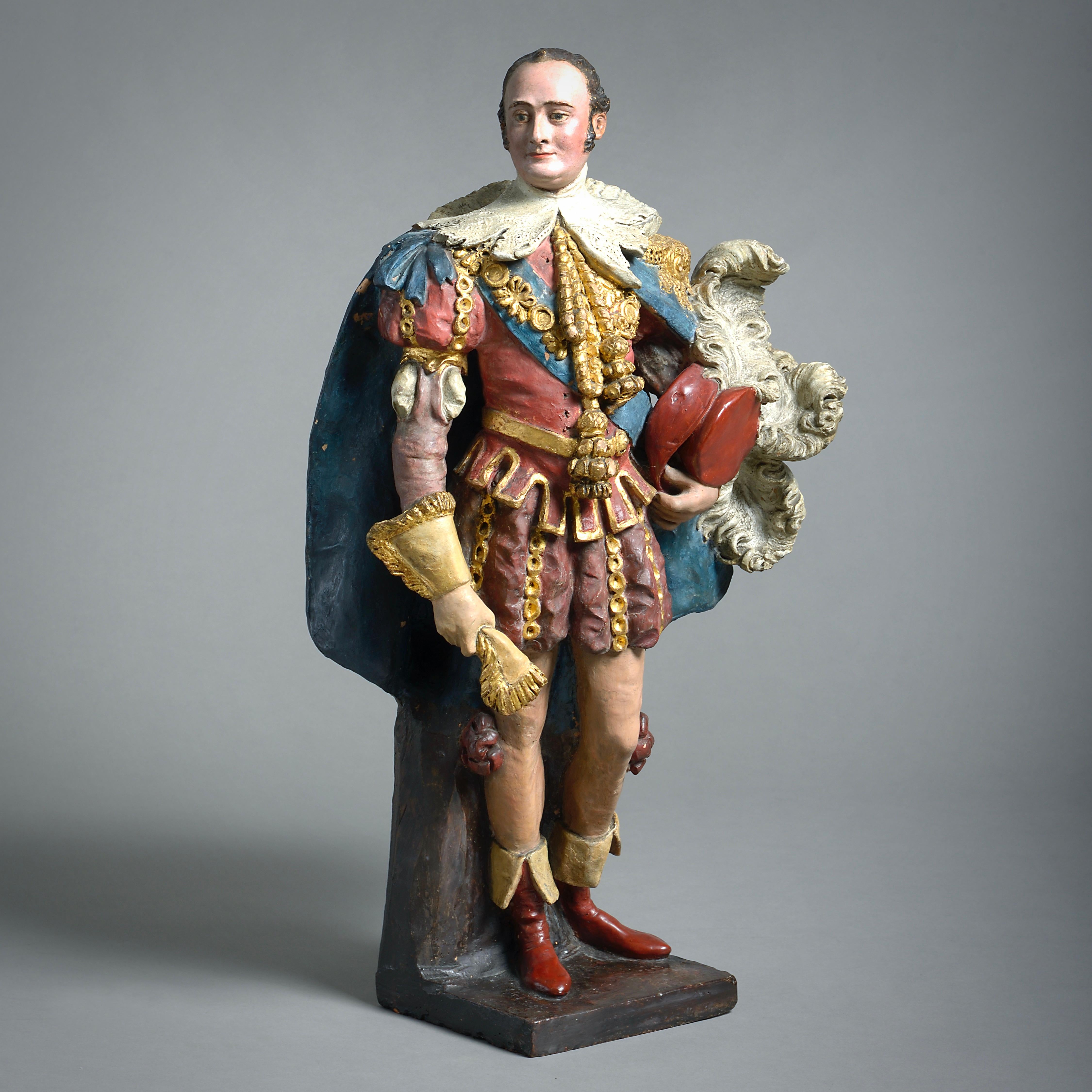 19th Century Hugh Percy, 3rd Duke Of Northumberland, Dressed For The Coronation Of George IV For Sale