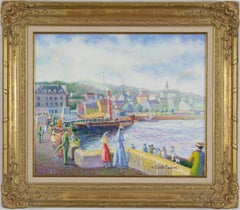 Embarquement pour le Havre von H. Claude Pissarro – Postimpressionistischer Stil