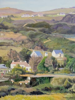 Jo & Jimmy Gallaher Farm and Upper Clendra by Hugues Pissarro dit Pomié - Art