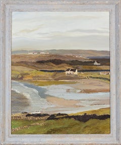 La Maison de Sean Duffy à Maghery (Marée Basse en Hiver) by Hugues Pissarro