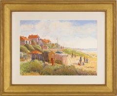 La Plage À Pornichet By H. Claude Pissarro