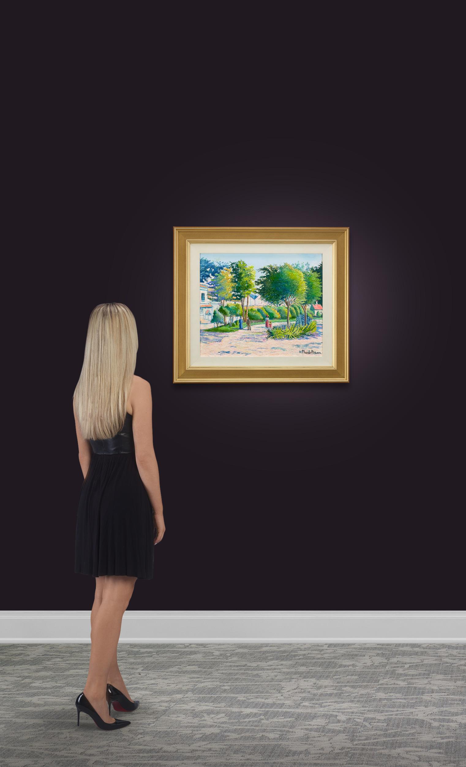 Le jardin municipal, Noisy-le-Sec by H. Claude Pissarro For Sale 1