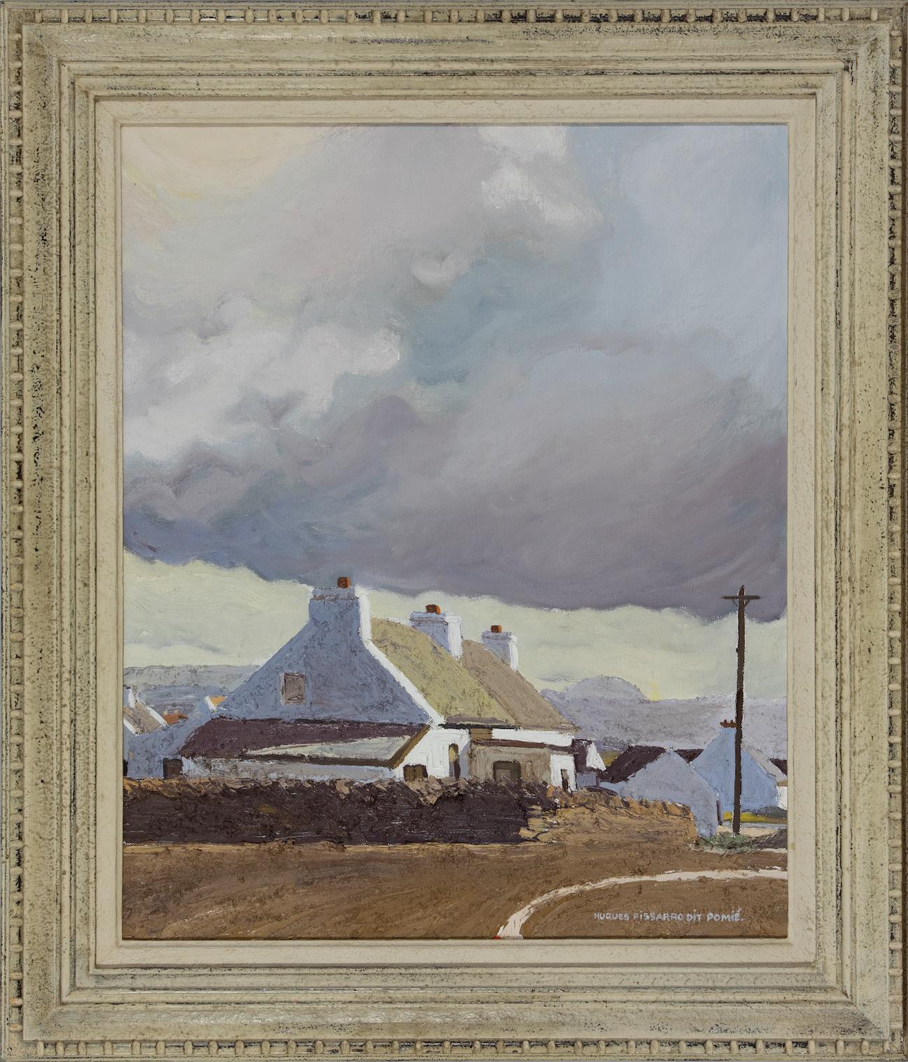 Maghery, Öl auf Leinwand von H. Claude Pissarro, 2006 – Painting von Hughes Claude Pissarro