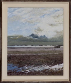 Marée Basse - Arromanches by Hugues Pissarro dit Pomié - Landscape painting