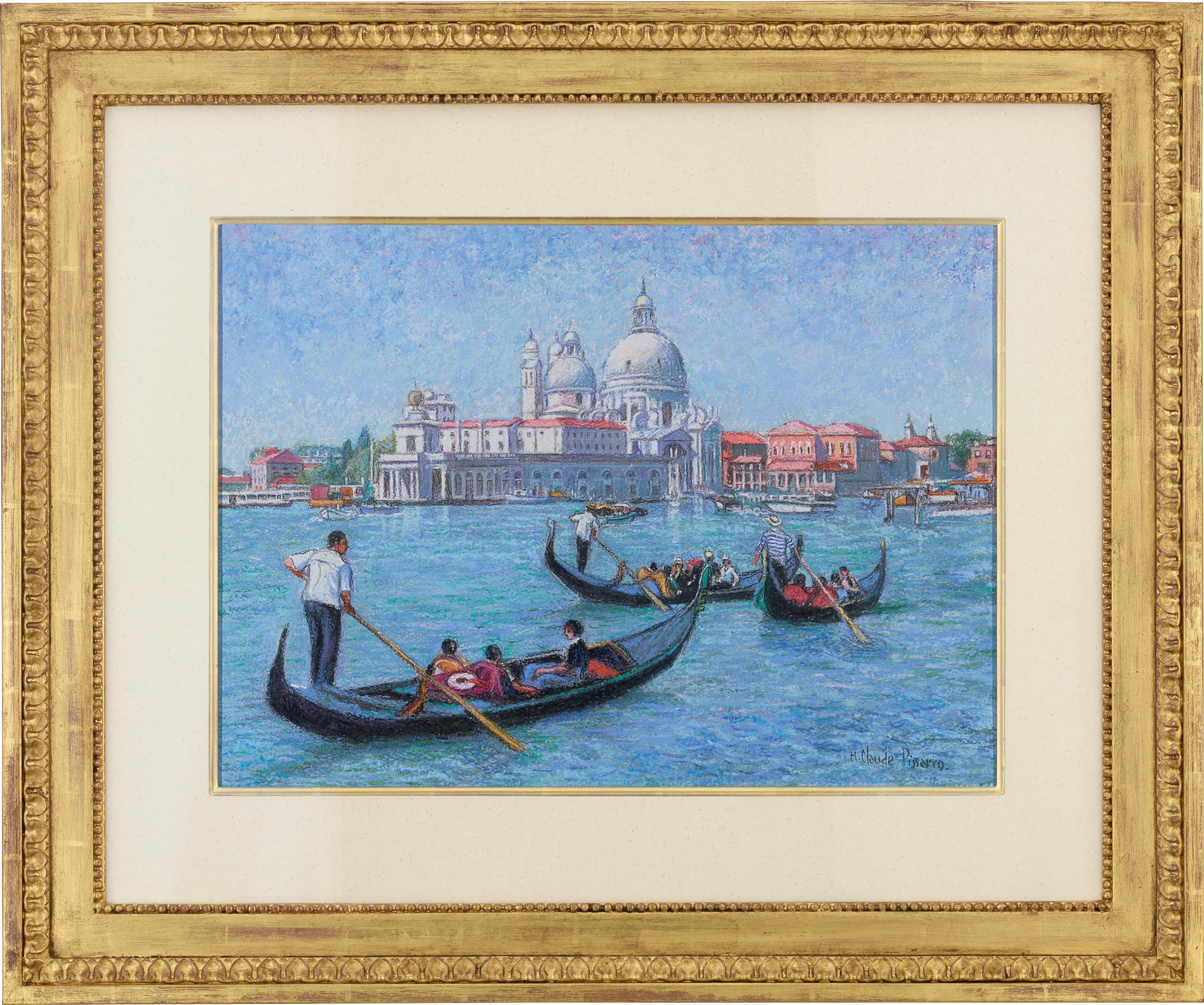 Poggio Imperiale - Post-Impressionist Painting by Hughes Claude Pissarro