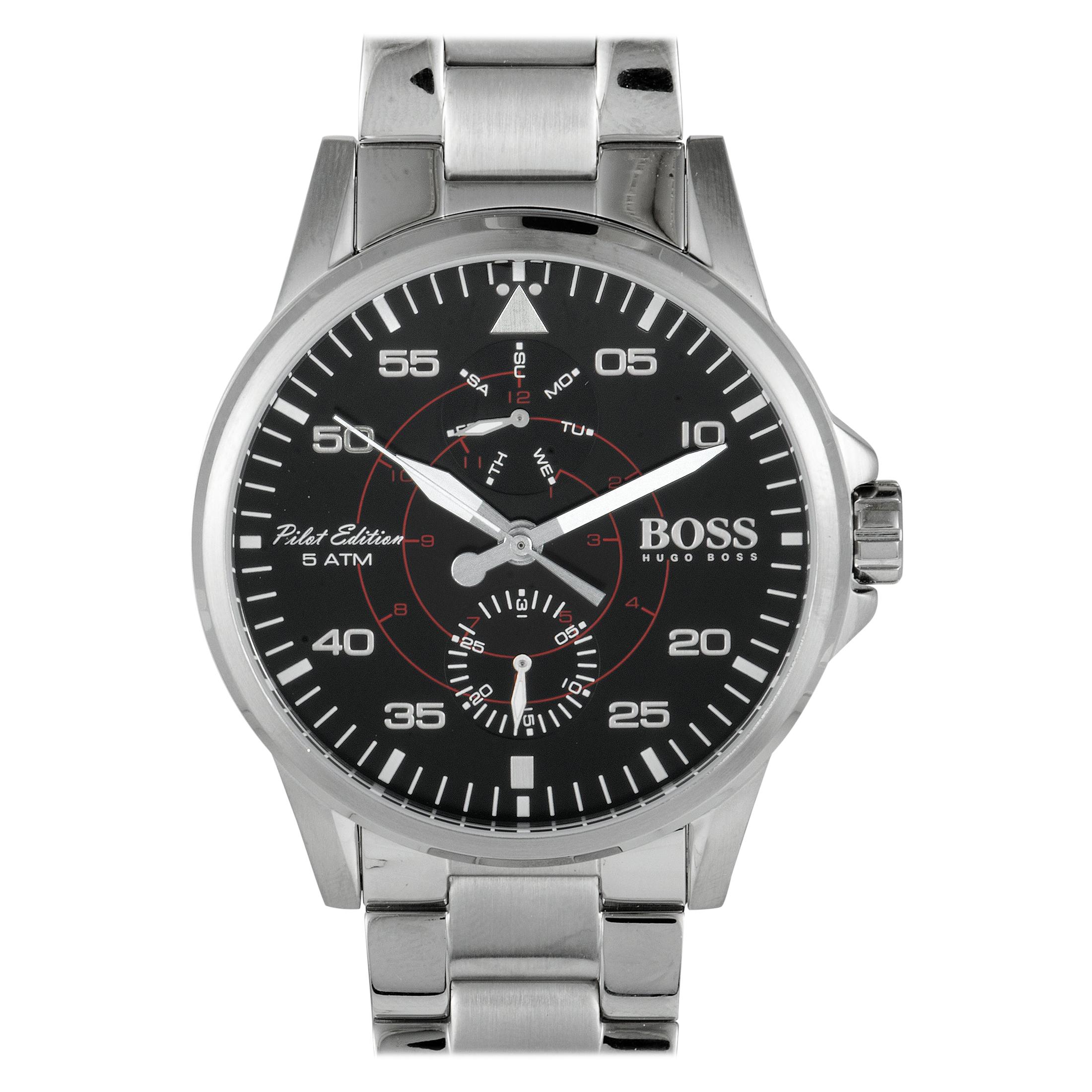 boss aviator watch