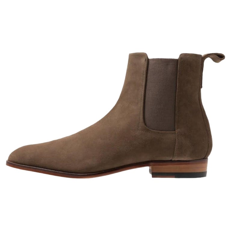 Hugo Boss Beige Ankle Boots (11 US)  For Sale