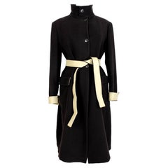 Hugo Boss Black Beige Cashmere Long Classic Coat