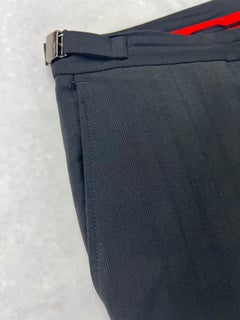 Hugo Boss Black Wool Trousers Pants, Size 38
