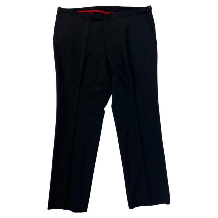 Hugo Boss Black Wool Trousers Pants, Size 38 For Sale 1stDibs | hugo boss black trousers, hugo boss pants, size 38 mens pants to women's