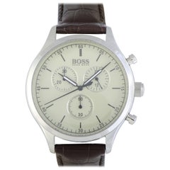Hugo Boss Companion Chronograph Men's Watch Beige 1513544