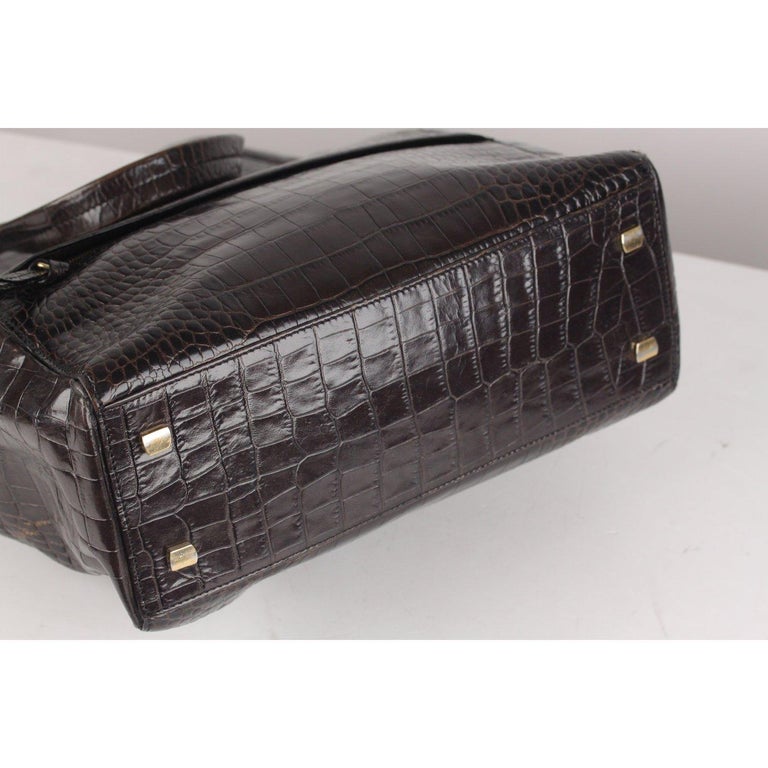 Hugo Boss Embossed Croc Look Tote Bag at 1stDibs hugo boss beach bag