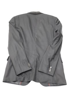 Hugo Boss Single-Breasted Blazer in Black Wool
