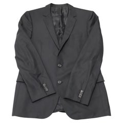 Hugo Boss Single-Breasted Blazer in Black Wool