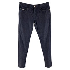Vaqueros de mezcla de algodón azules de la talla 33 de HUGO BOSS
