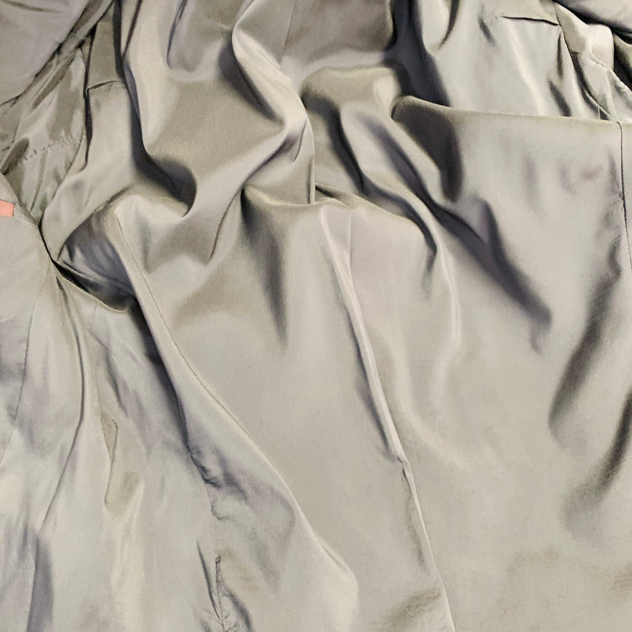 HUGO BOSS Größe 40 Burgund Schurwolle Mohair Einreihiger Anzug mit Kerbrevers im Angebot 4