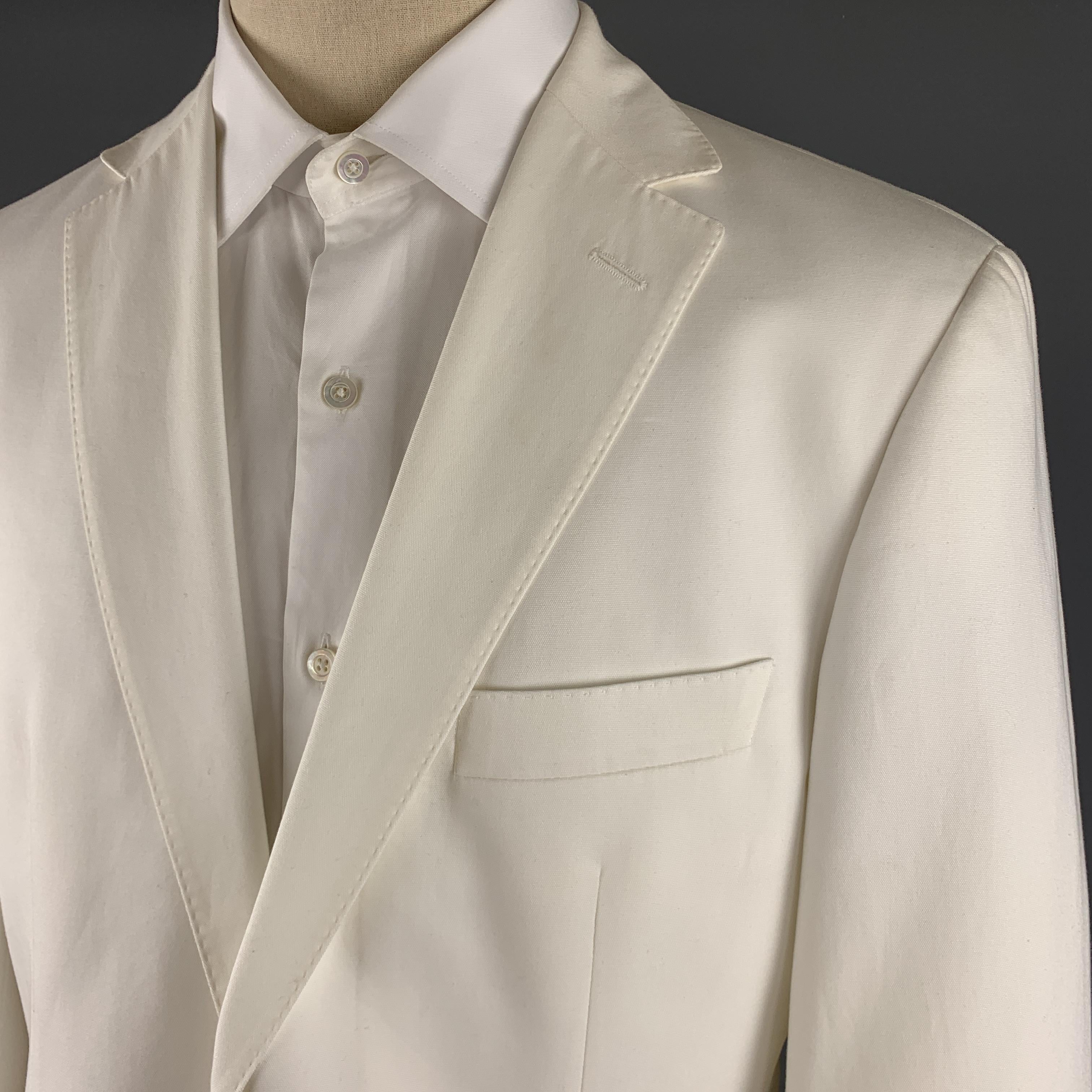 hugo boss white suit