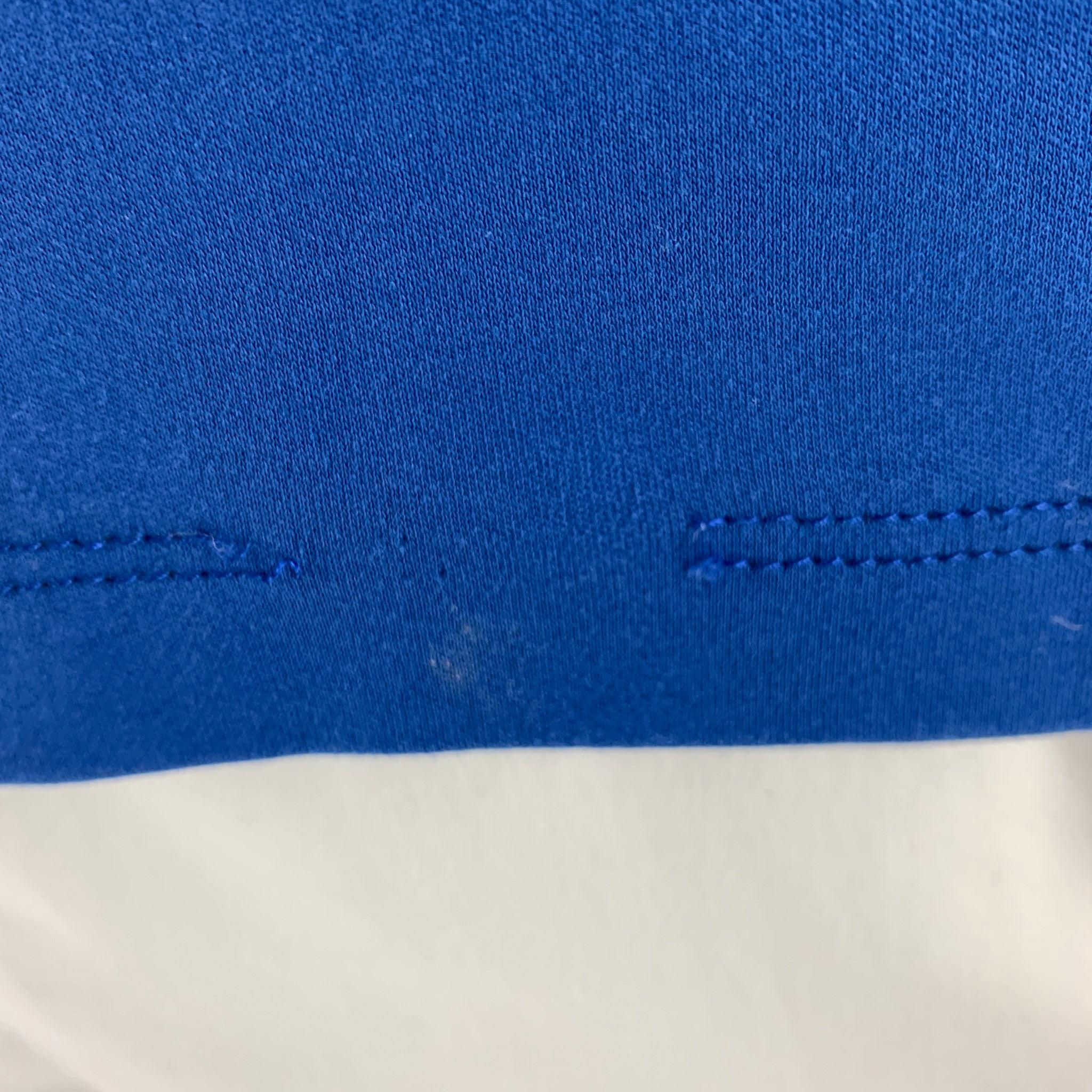 HUGO BOSS Size L Blue Cotton Short Sleeve T-shirt For Sale 2