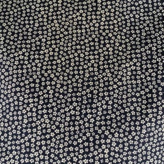 HUGO BOSS Size XL Navy White Floral Cotton Button Up Long Sleeve Shirt