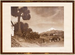 Pico Il Orizada Photographie de paysage de montagne en noir et blanc au Mexique