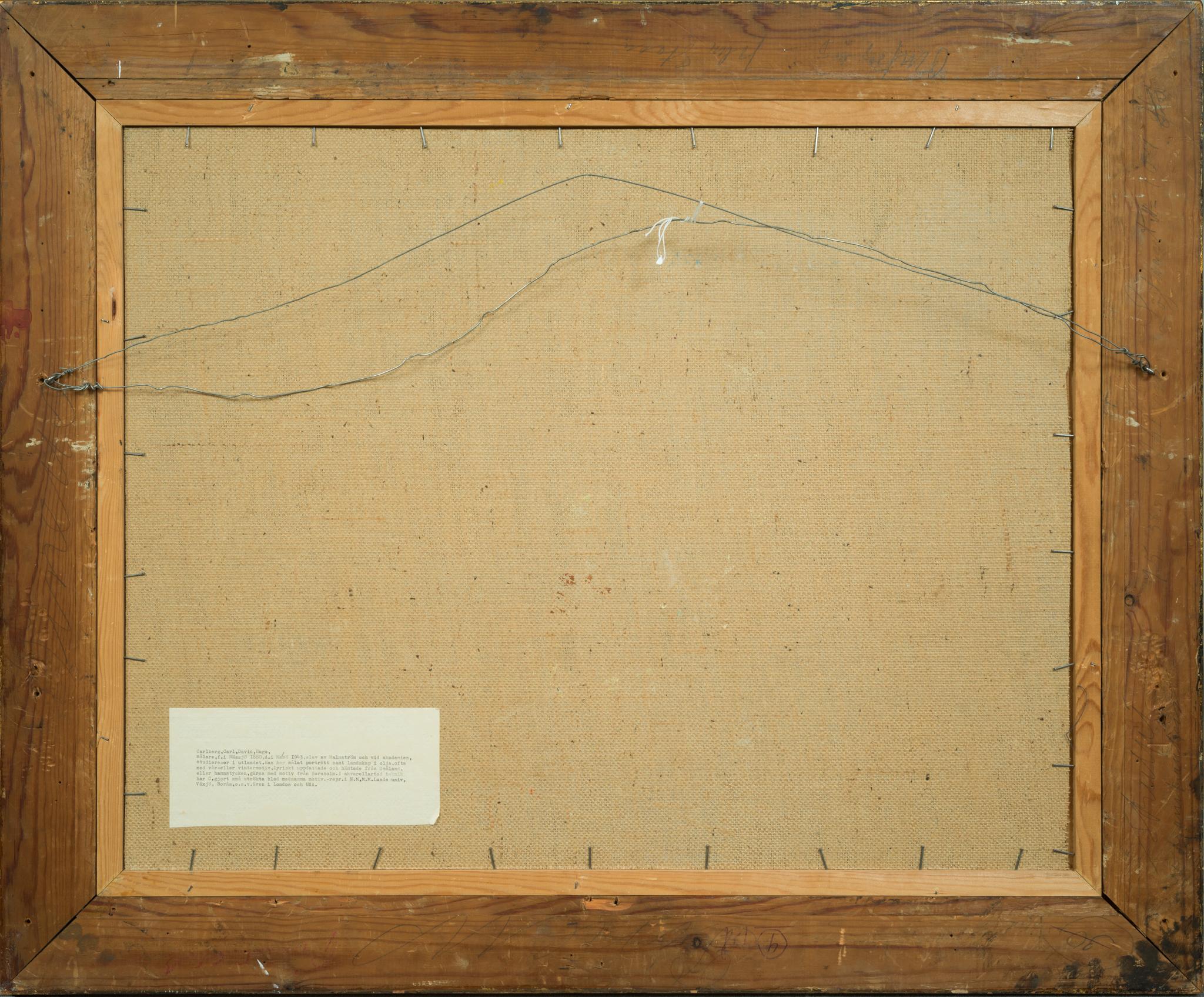Moonlit Tranquility: Hugo Carlberg’s Atmospheric Nocturne, c. 1910–1913 For Sale 6