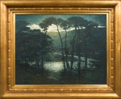 Moonlit Tranquility: Hugo Carlberg’s Atmospheric Nocturne, c. 1910–1913