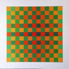 Hugo Demarco - Relation Couleur - sérigraphie sur velincarton - n° de série, non encadrée