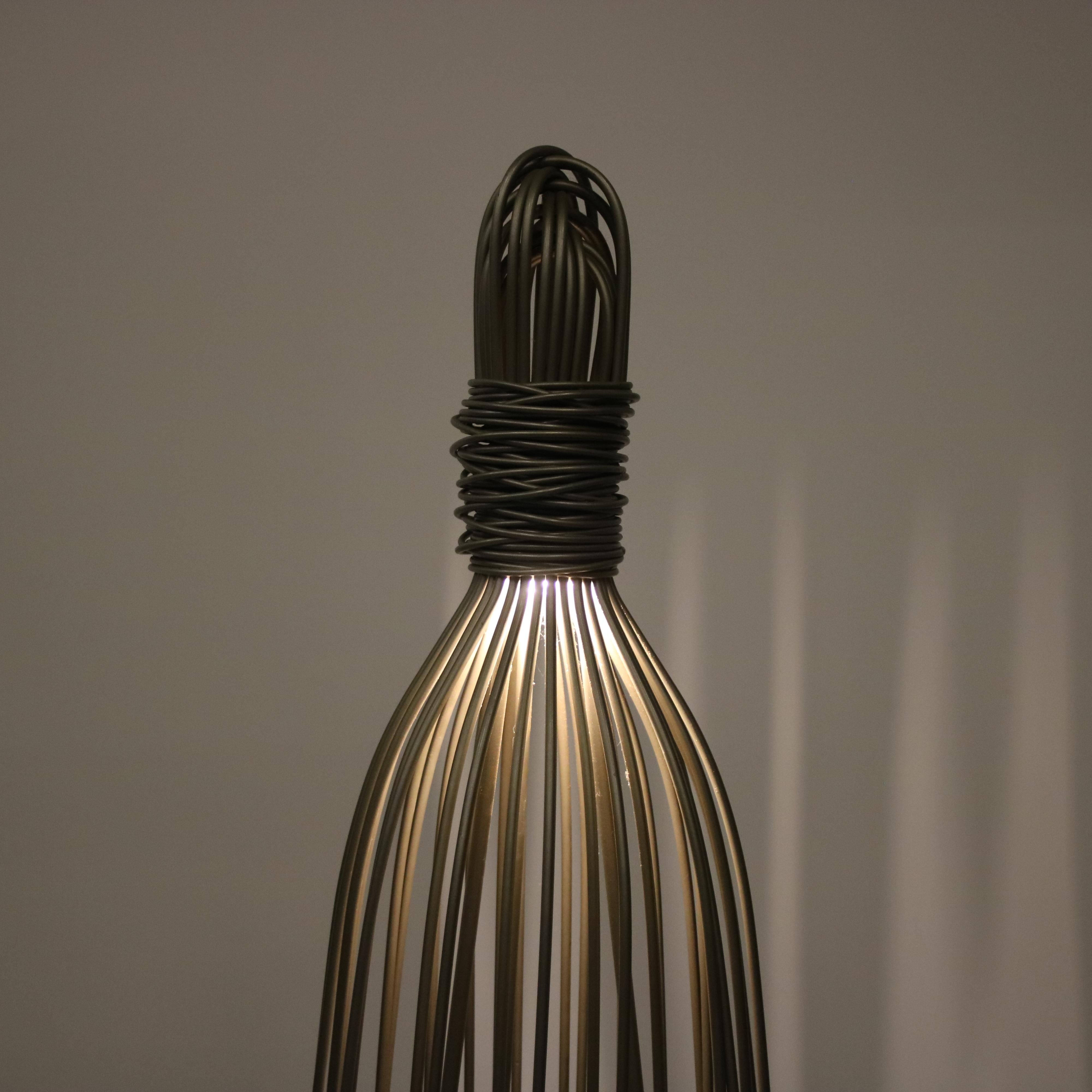 “Hugo” Floor Lamp / Light Sculpture by Jean-Francois Crochet for Terzani, Italy 1
