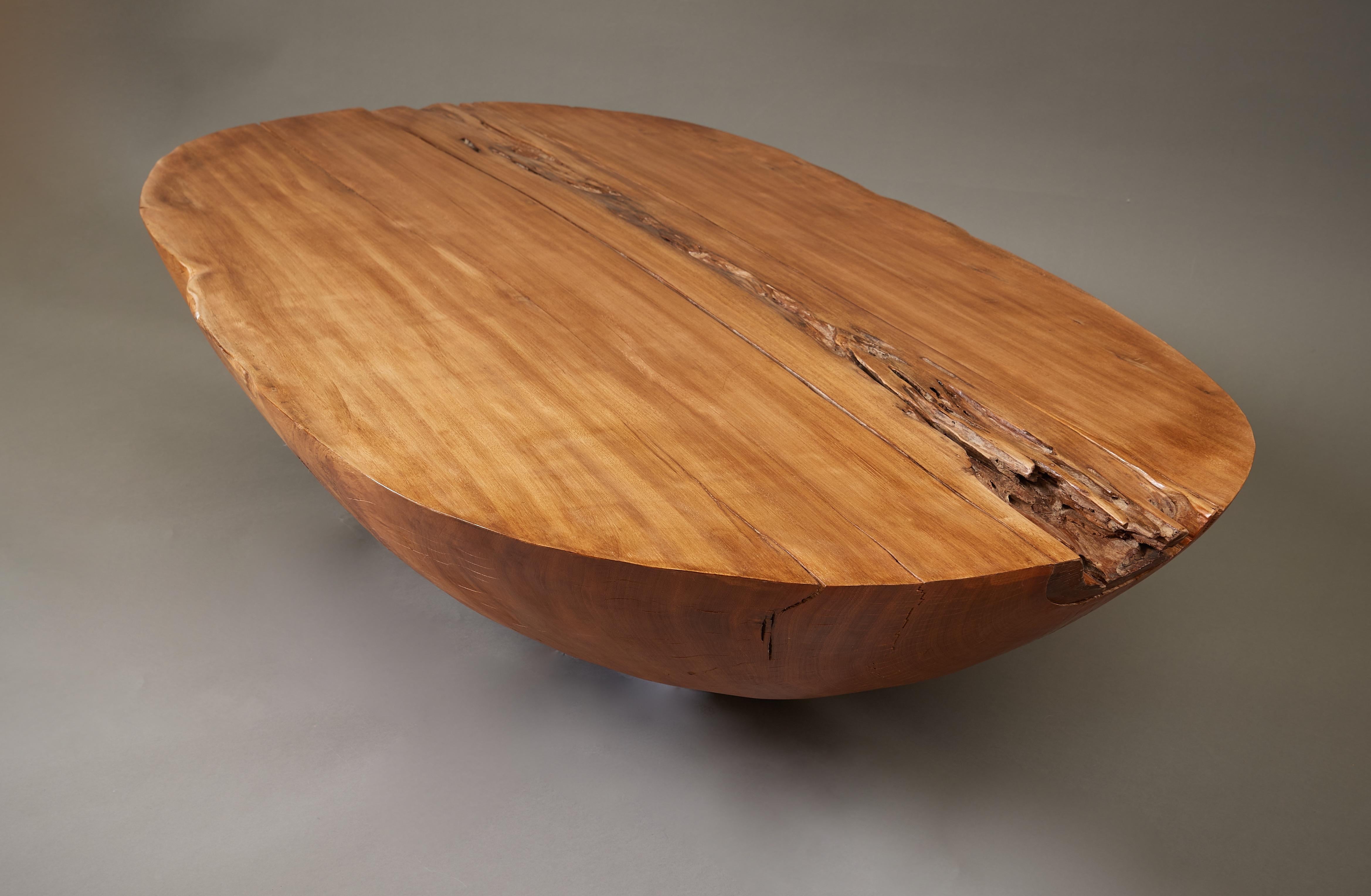 Hugo Franca, Unique Monumental Coffee Table in Reclaimed Pequi Wood, Brazil 2005 In Good Condition In New York, NY