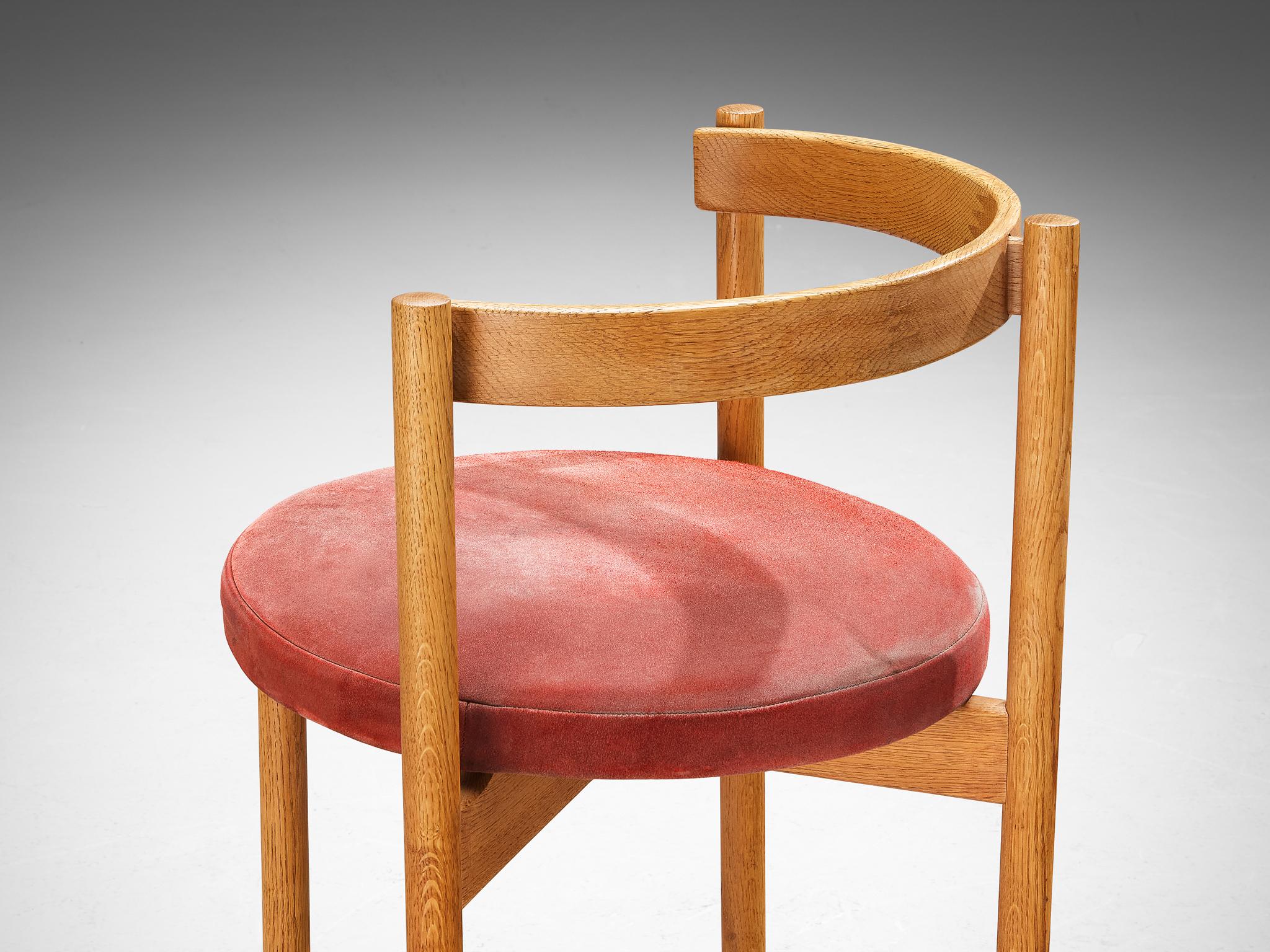 Hugo Frandsen for Børge M. Søndergaard Chair in Oak In Good Condition For Sale In Waalwijk, NL