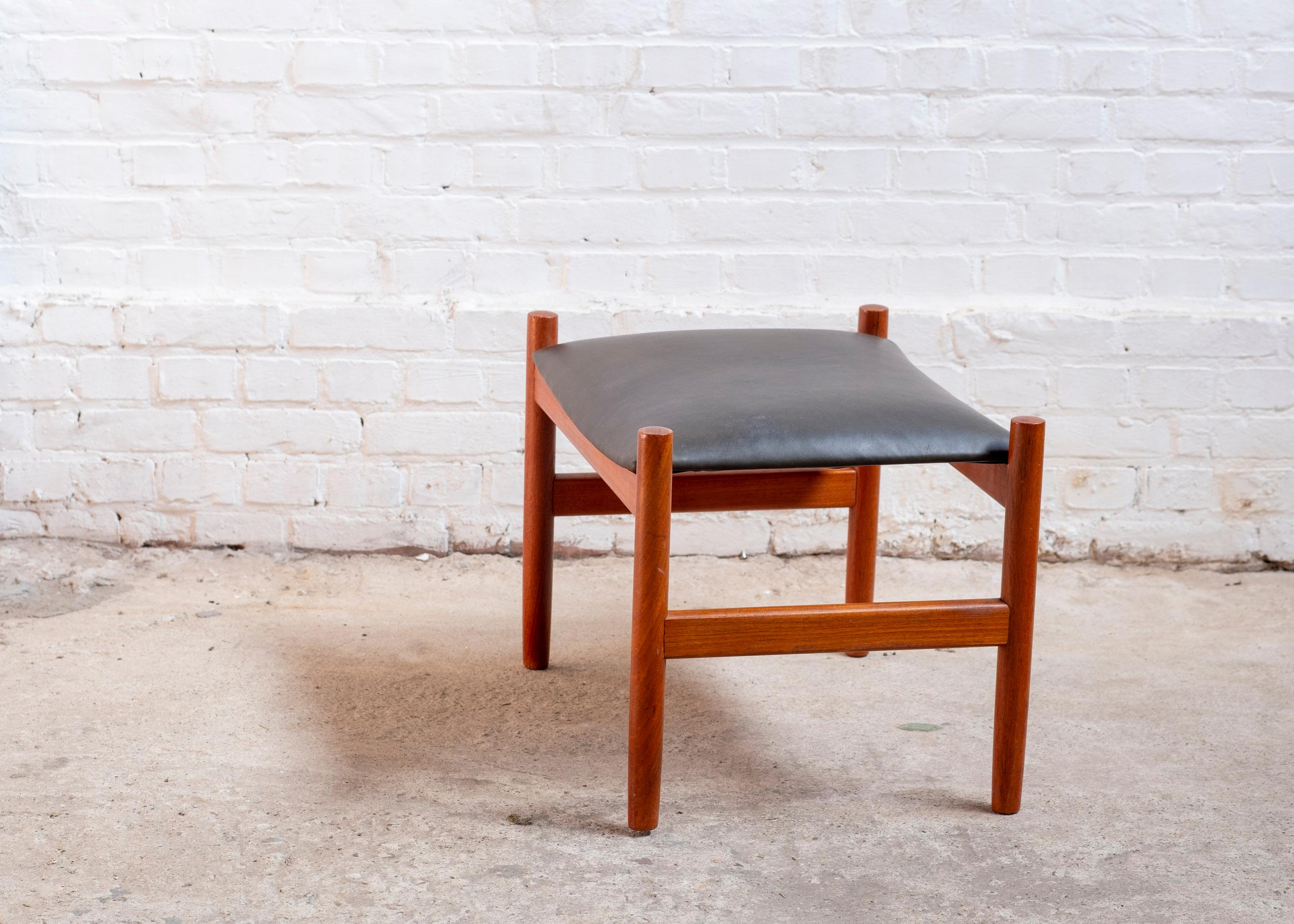 Hugo Frandsen Ottoman by Spøttrup, 1960s Danemark en vente 3