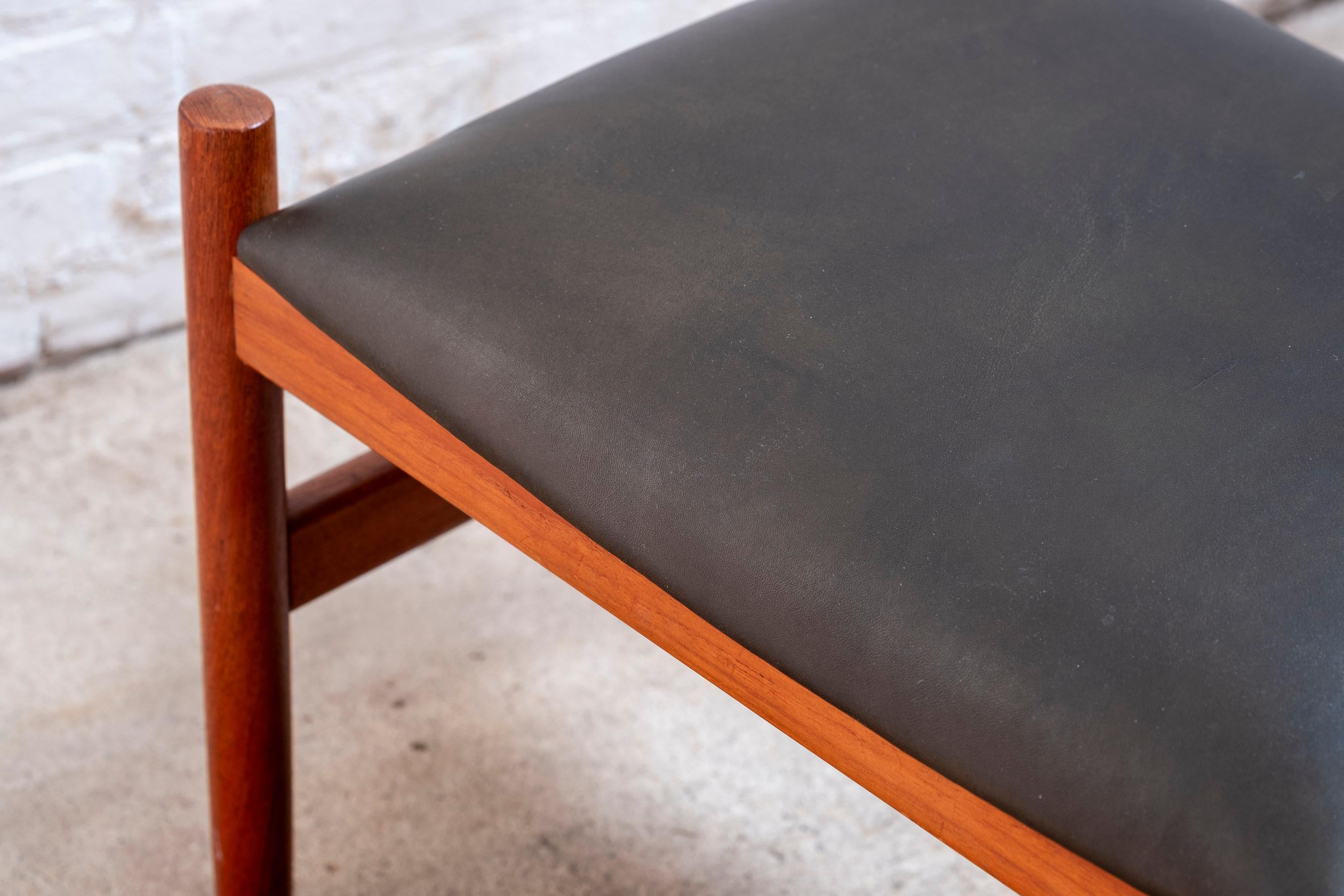Hugo Frandsen Ottoman by Spøttrup, 1960s Danemark en vente 4