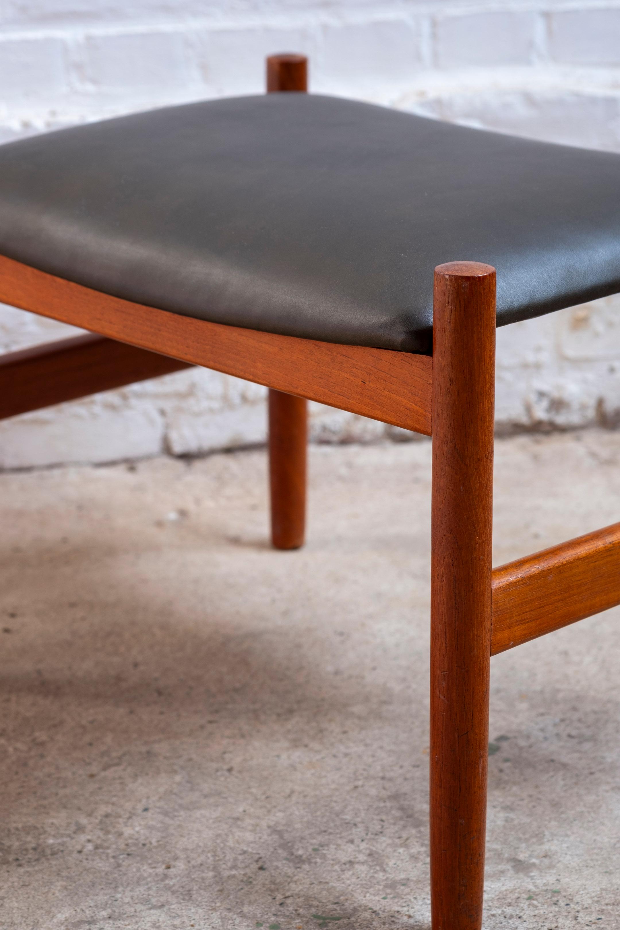 Hugo Frandsen Ottoman by Spøttrup, 1960s Danemark en vente 7