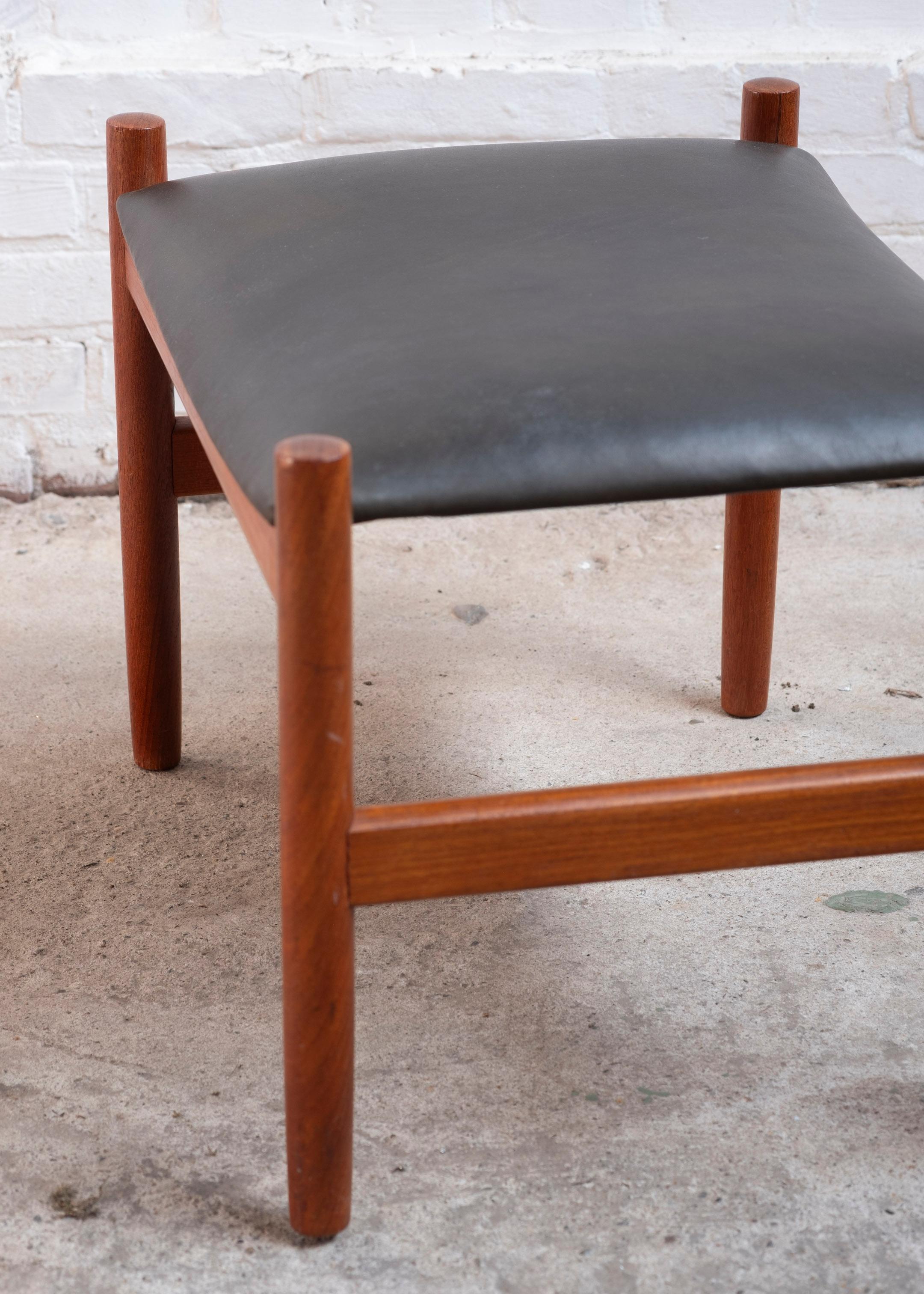 Hugo Frandsen Ottoman by Spøttrup, 1960s Danemark en vente 2