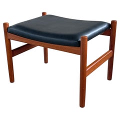 Hugo Frandsen Teak Ottoman - Spottrup Stolefabrik, Denmark