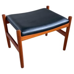 Hugo Frandsen Teak Ottoman - Spottrup Stolefabrik, Denmark