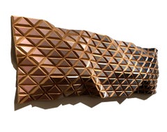 Rattle Snake - Flexible Rigids series - sculptural wall, parametric design