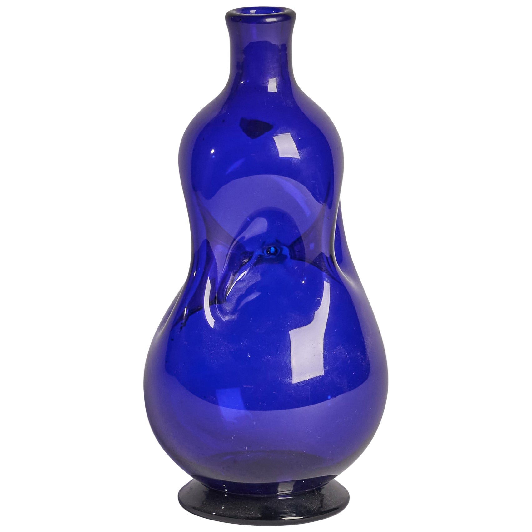 Hugo Gehlin, Vaso a forma libera, vetro, Svezia, anni '40