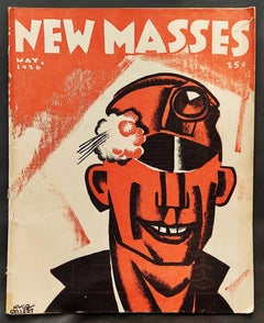 "New Masses" Vol 1, No 1, May 1926, Actual Magazine, VG Condition Hugo Gellert
