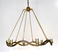 Hugo Gorge: Large Wave Chandelier