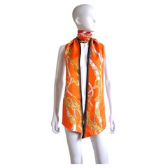 HERMÈS - Maxy Twilly silk "Brides de Gala" 20x215 cm - Limited Ed
