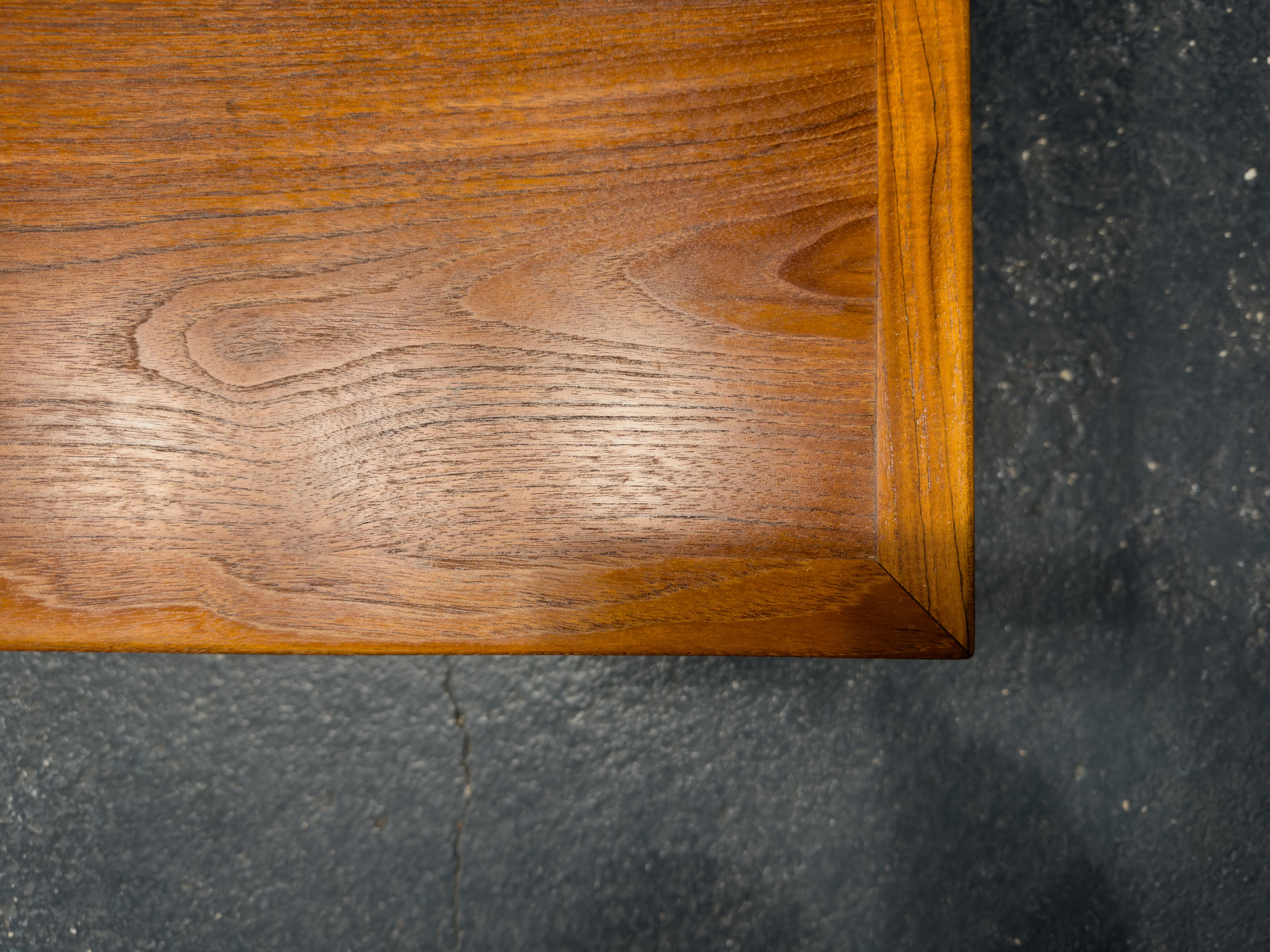 Table basse en teck Hugo Jespersen en vente 1