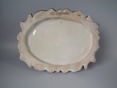 Hugo Lonitz Majolica Fox and Duck Planter