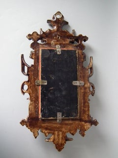 Hugo Lonitz Majolica Mirror with Candleholders