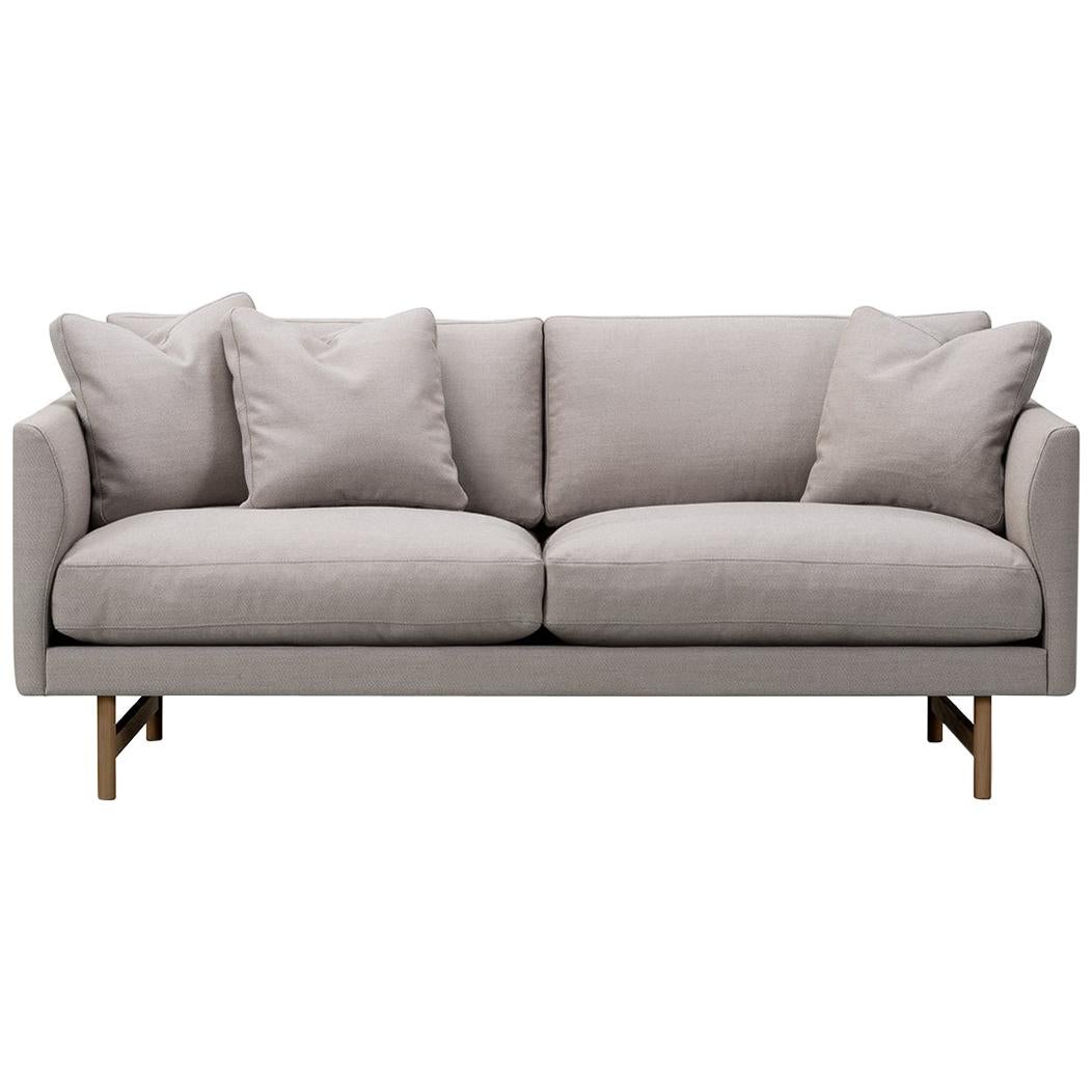 Hugo Passos Calmo Sofa 80, 3-Seater, Chaise, Metal Base For Sale at 1stDibs