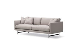 Hugo Passos Calmo Sofa 80, 3-Seater, Chaise, Metal Base