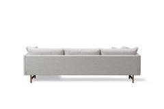 Hugo Passos Calmo Sofa 80, 3-Seater, Chaise, Wood Base