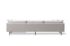 Hugo Passos Calmo Sofa 95, 3-seater, Chaise, Metal Base